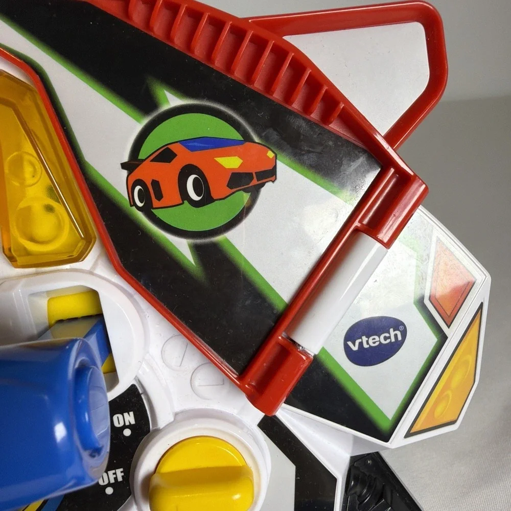 100% Working VTech 3-in-1 Race and Learn Educational Racing Game Toy Car Jet